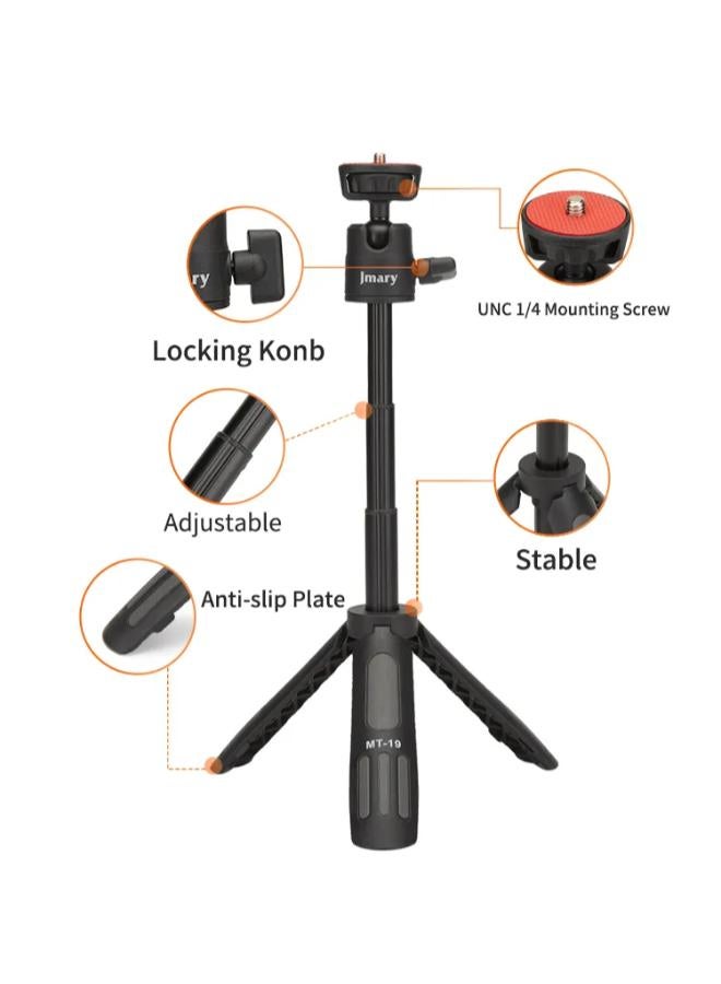Jmary Portable Tabletop Tripod with 360° Ball Head For Mobiles - Image 4