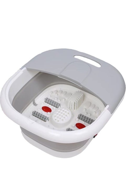 Foot Spa Bath Massager Machine With Temperature Control, Vibration Bubble Jet  Foldable, Automatic Massage, Infrared Cleaning, Bubble Surfing