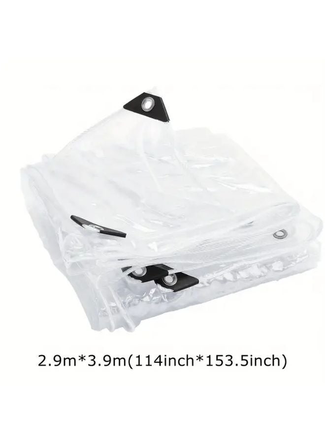 فيلم بلاستيكي من البولي فينيل كلوريد الشفاف الثقيل حبل الملابس 74 حجم 8 بوصة تنظيم في الهواء الطلق - Image 5