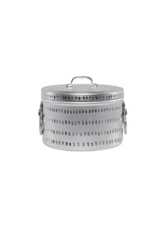 Ayda Pure Aluminium Mandi Biryani Cooking Pot Or Steamer Pot Silver 36cm  - Image 1