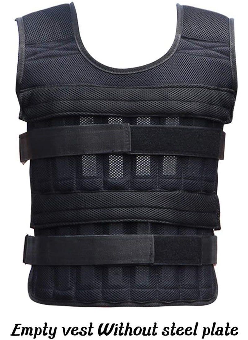 Rock Pow Weight Vest - Fitness Running Exercise Weight Vest, Training Sports Loading Weight Vest For Men Women Suitable 15kg (when loading steel bars)  - Image 1
