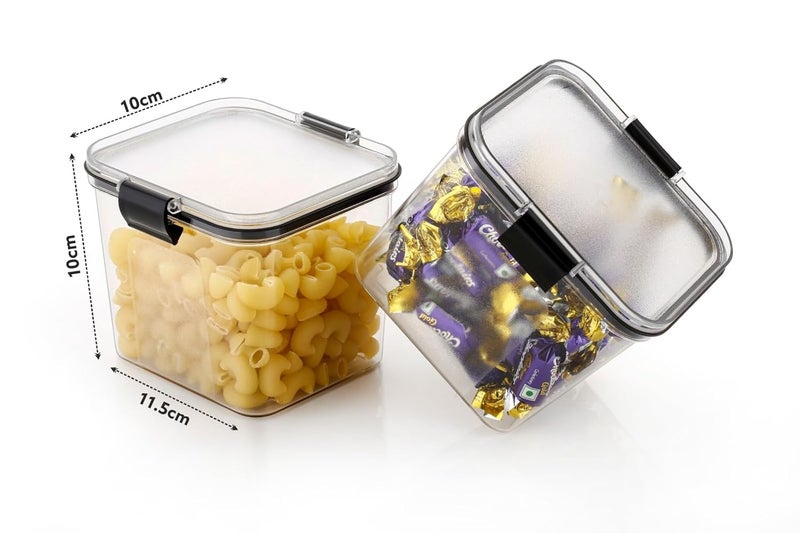 DNkitch Look Air Tight Container For Kitchen Storage Set Kitchen Containers Set Kitchen Accessories Items Kitchen Pantry Organizer 700 ml 8 - Image 2