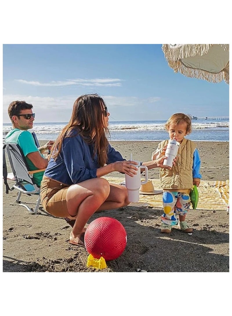 Stanly Quencher H2.0 FlowState Stainless Steel Vacuum Insulated Tumbler with Lid and Straw for Water, Iced Tea or Coffee, Smoothie and More, 40Ounce Stainless Steel 32x15x 10cm Blue  - Image 4