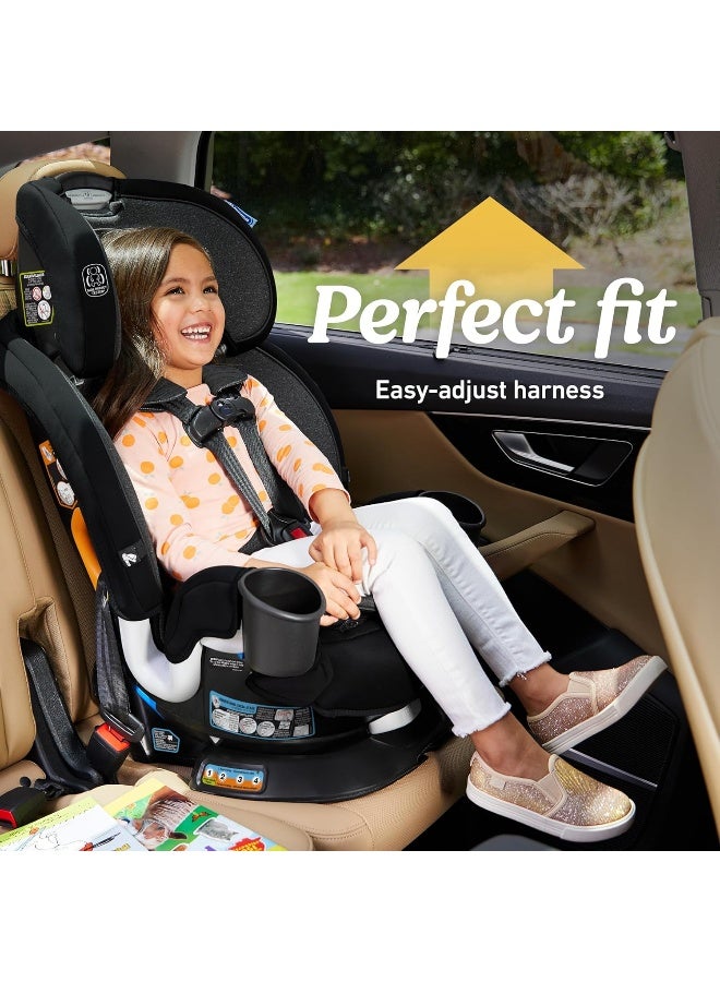 Graco Turn2Me 3-in-1 Rotating Convertible Car Seat, Rear to Forward Facing & Highback Booster, Easy Installation, Brighton - Image 5
