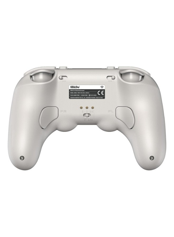 8بت دو وحدة تحكم بلوتوث 8BitDo Pro 3 لأجهزة Switch/Switch 2 - عصي تحكم TMR، أزرار ABXY قابلة للتبديل، أزرار خلفية احترافية، قاعدة شحن، مستشعرات هول، متوافقة مع أنظمة Windows وApple وSteamOS وAndroid - جي كلاسيك - Image 4