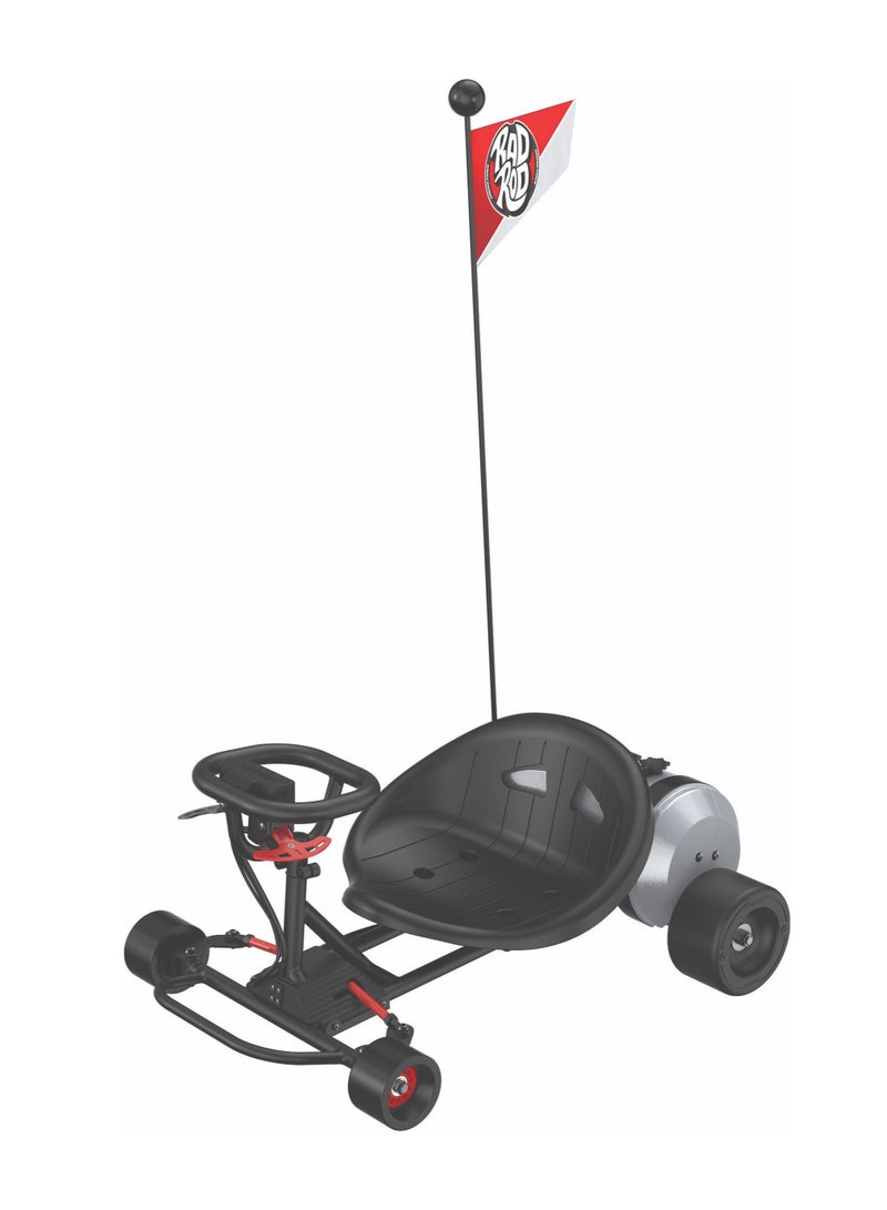 Razor Ground Force Rad Rod Go-Kart 16Km/H 150Watts | Kids Ages 6 Years+ | Electric Ride-on | Drifting Cart | With up to 40 minutes of Continuous Use | 24V Rechargable Battery | Outdoor Adventure | Go-Kart for Kids Multicolour - Image 1