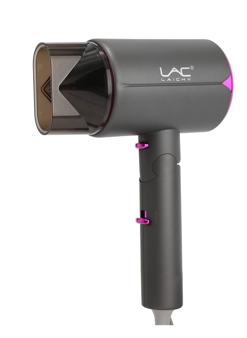 LAC LAICHY - Salon Hair Dryer Professional Ionic Blow dryers 2000W Thermo-Control Hairdryer Fast Drying Low Noise Foldable with Concentrator and Diffuser - Image 1