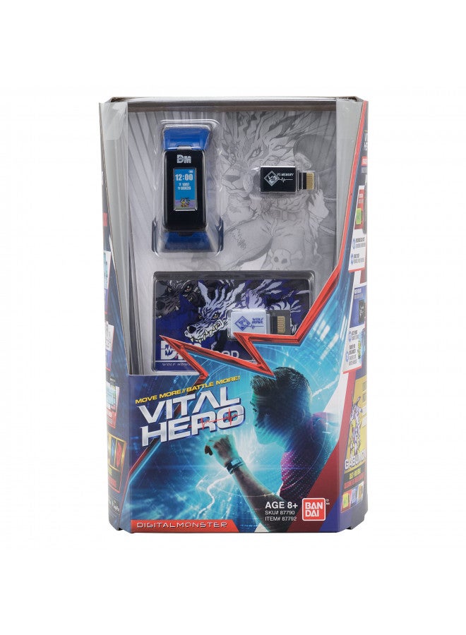Bandai Vital Hero Digimon - PVC Blue One Size For Watch - Image 2