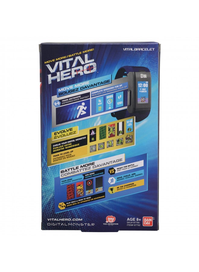 Bandai Vital Hero Digimon - PVC Blue One Size For Watch - Image 4