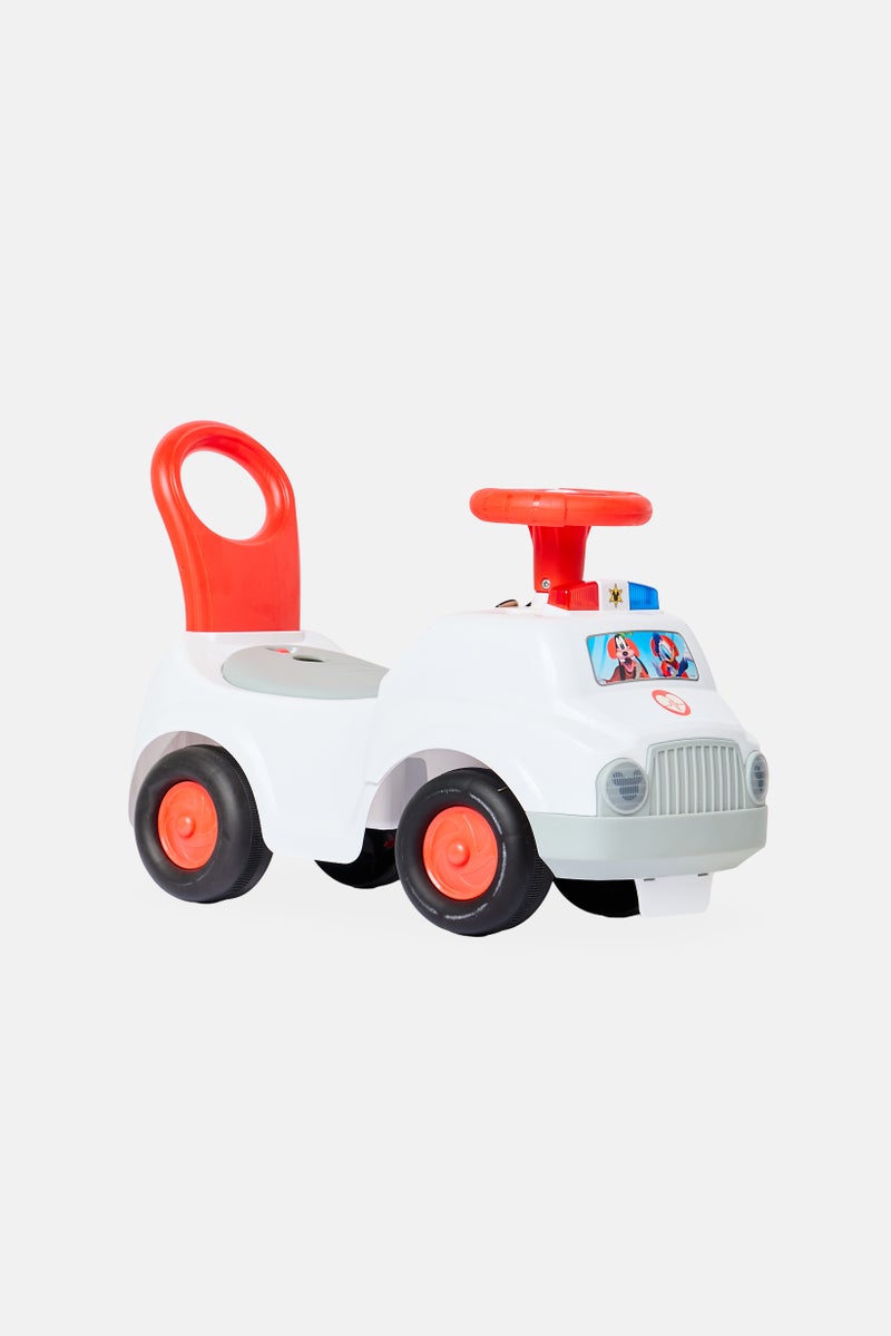 Toys For Less Light N Sounds Activity Ambulance Ride-On - Image 3