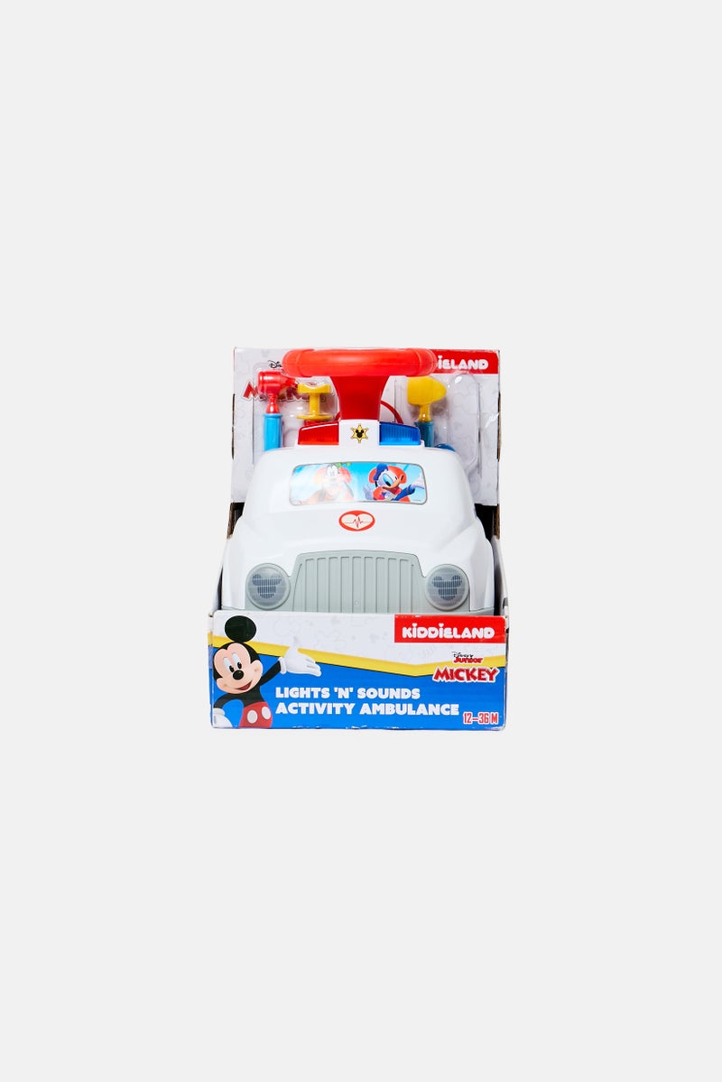 Toys For Less Light N Sounds Activity Ambulance Ride-On - Image 1