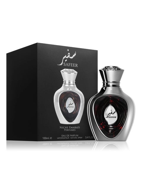Lattafa NICHE EMARATI Safeer Eau de Parfum - 100 ml | Bold and Fresh Unisex Fragrance