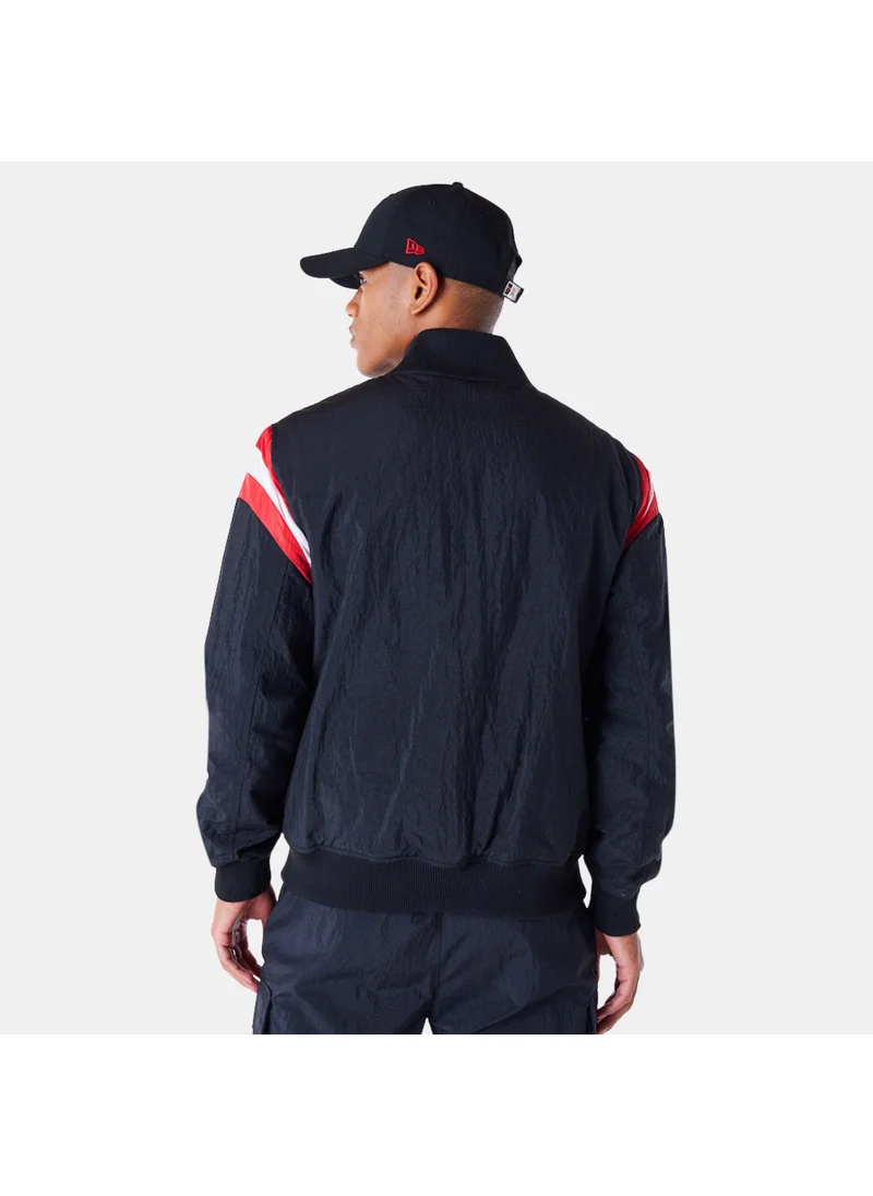 NEW ERA Men's NBA Chicago Bulls Panel Bomber Jacket