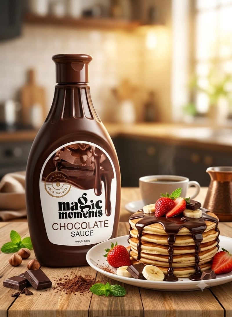Chocolate sauce for decorating desserts – 640g