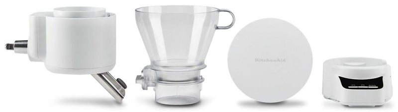 KitchenAid KitchenAid KSMSFTA Sifter + Scale Attachment, 4 Cup, White  - Image 3
