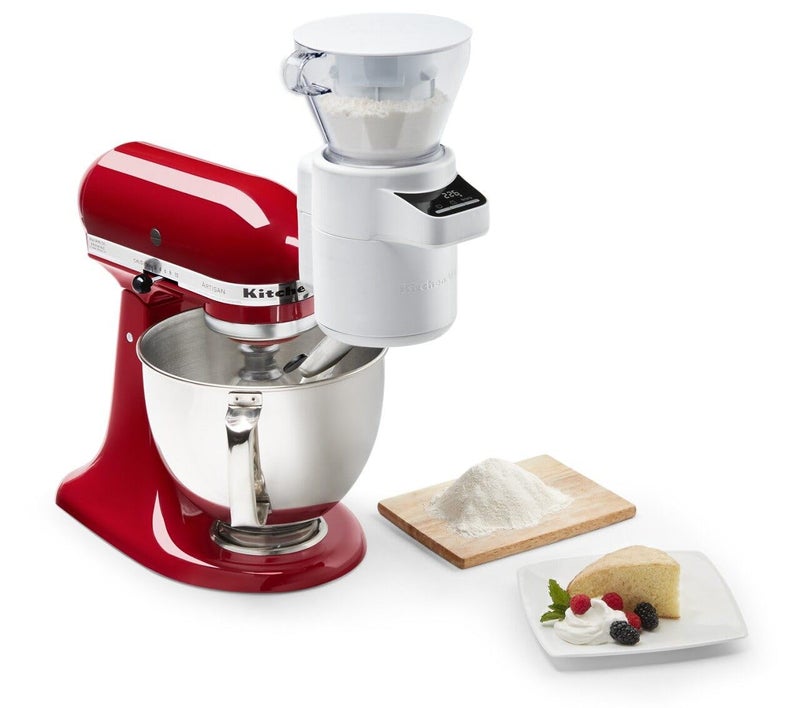 KitchenAid KitchenAid KSMSFTA Sifter + Scale Attachment, 4 Cup, White  - Image 4
