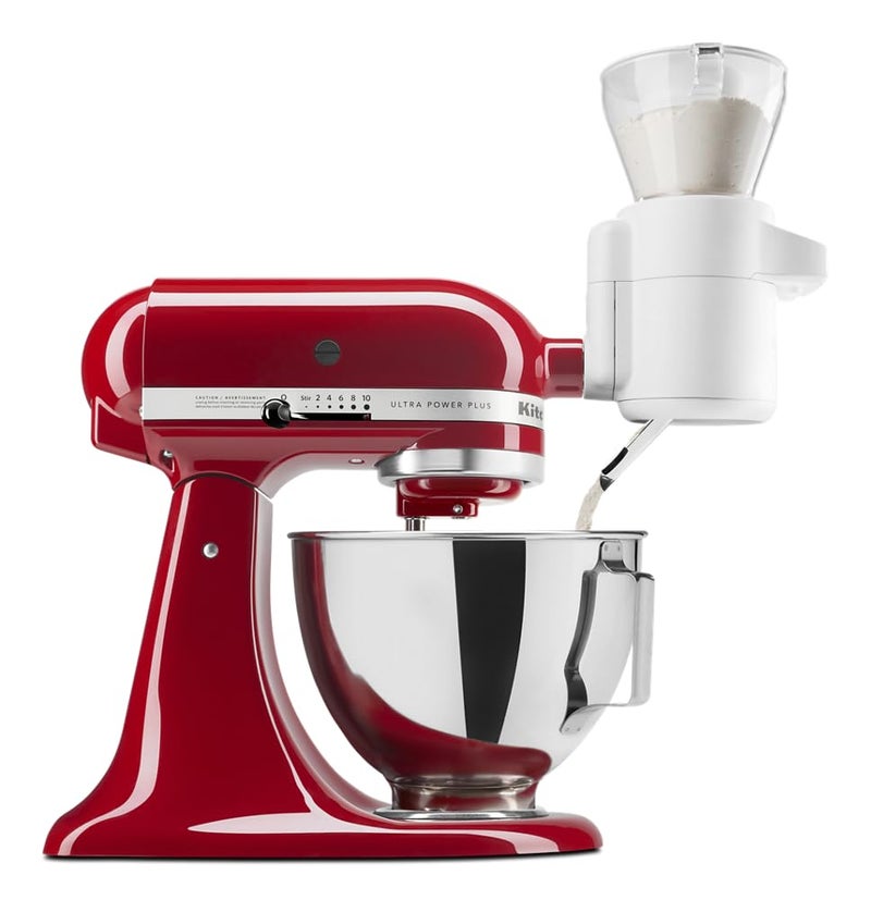 KitchenAid KitchenAid KSMSFTA Sifter + Scale Attachment, 4 Cup, White  - Image 1
