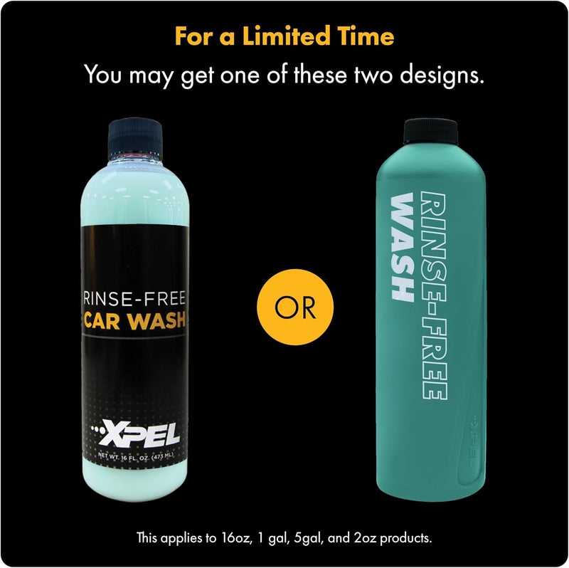 XPEL Rinse Free Car Wash (16 oz) - Car Cleaning Car Wash for Detailing Set product combo compatible