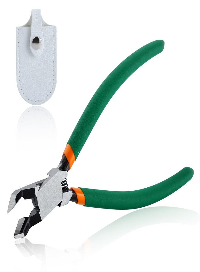 SPEEDWOX Model Nippers Wire Cutter 45° Sprue Cutter Wire Flush Cutters, Electronic Model Sprue Clippers, Ultra Sharp And Precision Side Nippers For Plastic Model Building With Protective Cover - Image 1