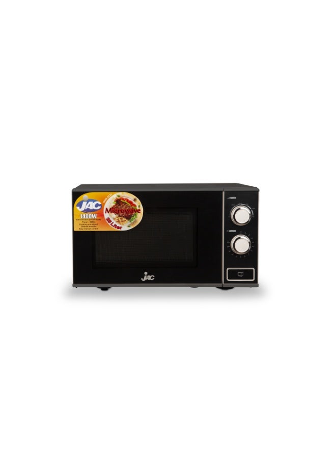 Jac Manual Microwave 25 L - Black-MW25JA12A - Image 1