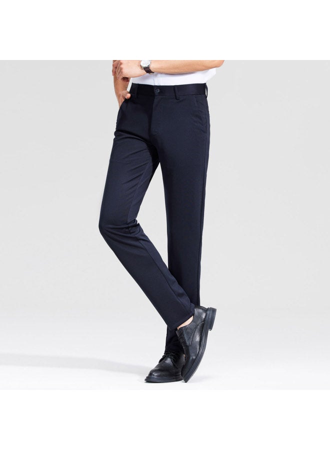 Fomoce classic Business Casual Pants - Comfortable, Breathable, Solid Color, Easy Care, Lightweight Men's Casual Trousers - Image 5