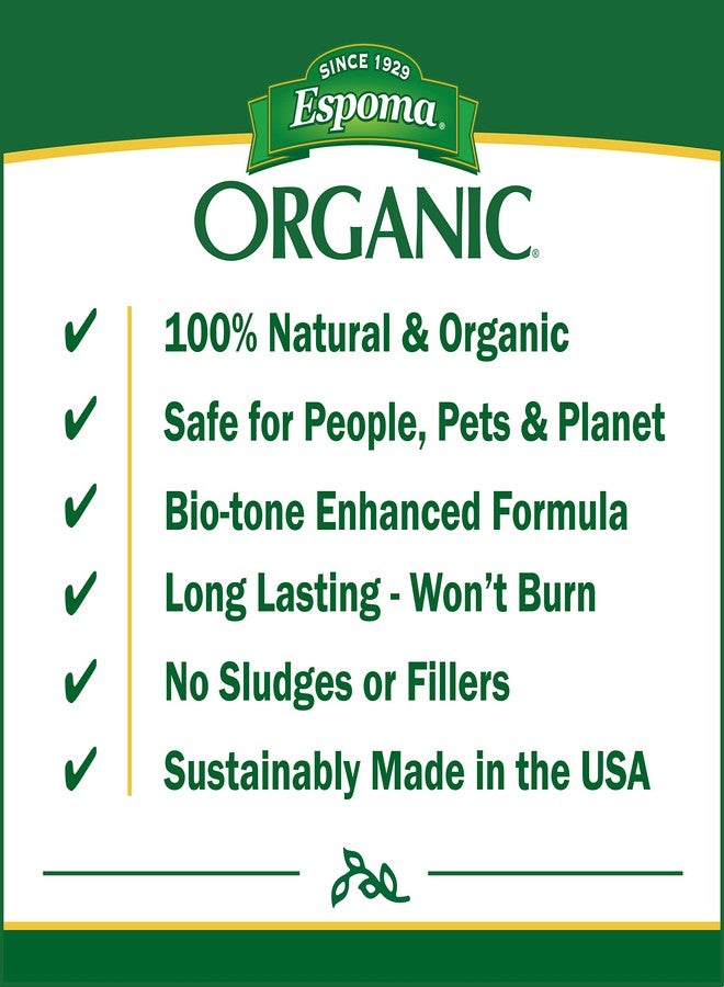 Espoma Organic Flower-Tone 3-4-5 Natural & Organic Plant Food; 4 lb. Bag; Organic Fertilizer for Flowers, Annuals, Perennials & Hanging Baskets. Blossom Booster. 2 Pack - Image 4