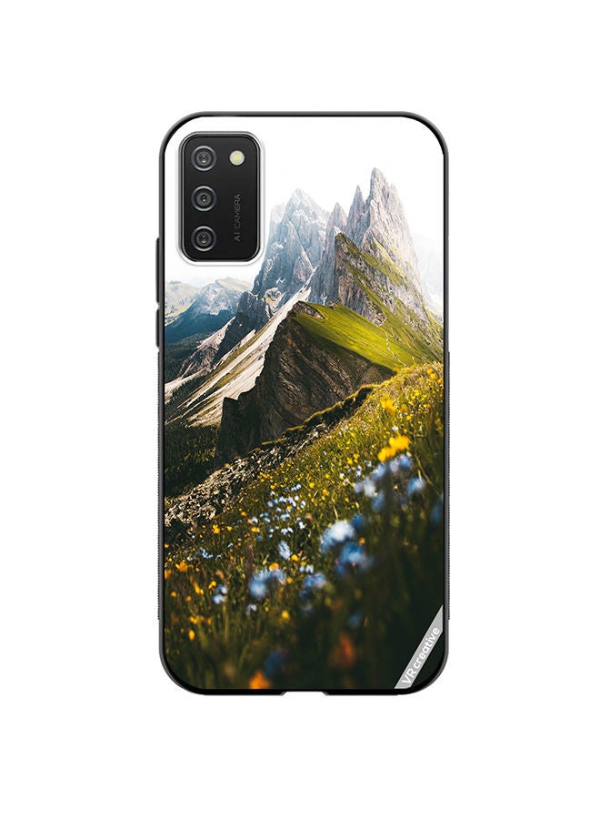 VR CREATIVE Protective Case Cover For Samsung Galaxy A03s Pas Sans Logo Design Multicolour - Image 1