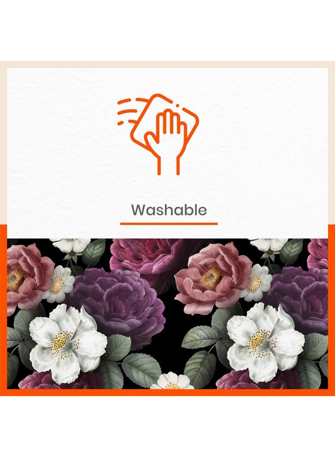 Bathla حصائر طاولة باثلا - مجموعة من 6 - 45 سم × 30 سم حصائر طاولة PVC وواقيات للأكواب لطاولة الطعام المنزلية | متعددة الاستخدامات، مقاومة للحرارة، مقاومة للماء وقابلة للغسل | مات ووركس (كامليا) - Image 5