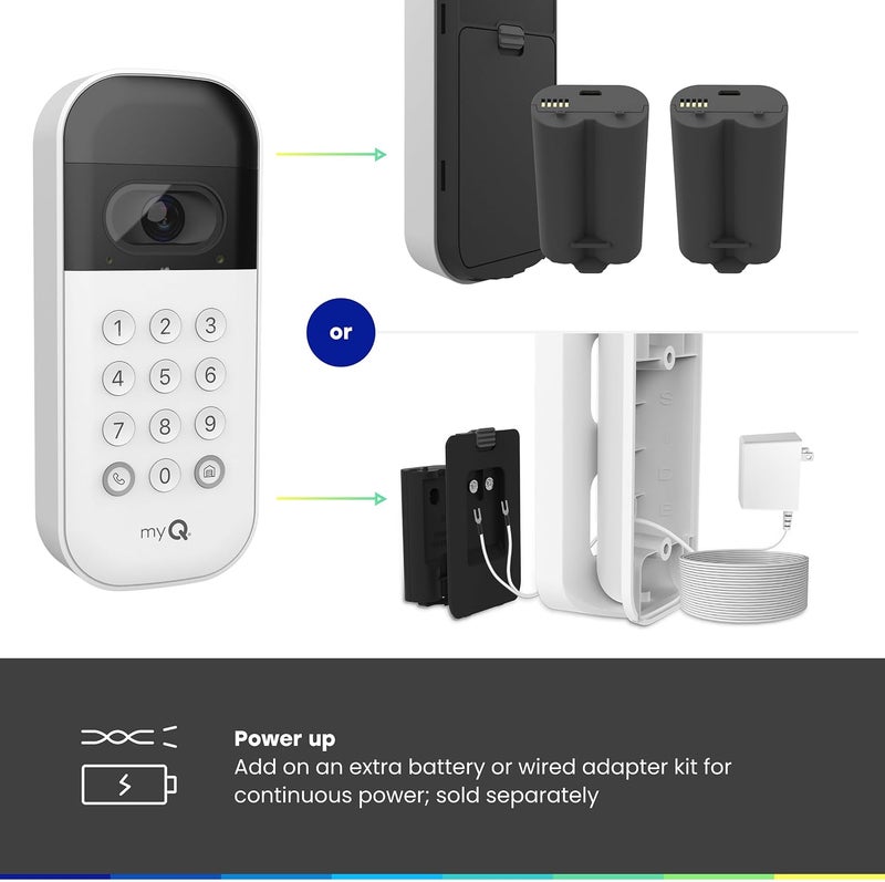 CHAMBERLAIN MyQ Smart Garage Video Keypad with Camera, WiFi and Smartphone Control - Image 4