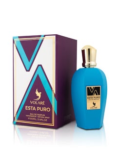 VOLARE Esta Puro, Eau De Parfum for Women, 100ml | Refreshing Citrus & Musk Fragrance with Sicilian Orange and Vanilla  - Image 1