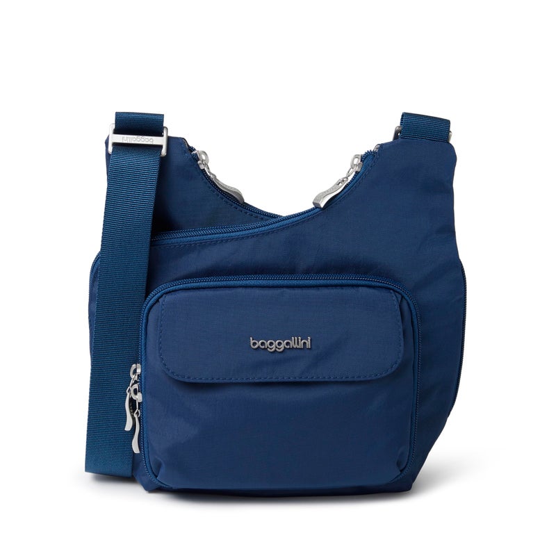 Baggallini unisex adult Criss Cross Travel Crossbody Handbags Pacific One Size US