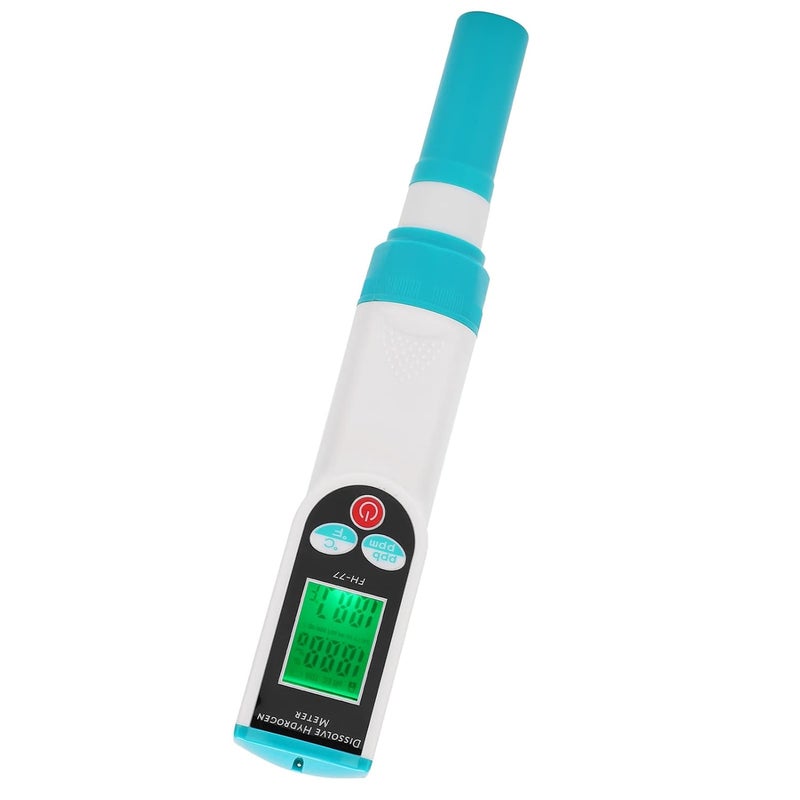 FH 77 Hydrogen Tester Pen, Portable Digital Hydrogen Meter, Dissolved Hydrogen Tester for Aquarium and Lab Use, with Automatic Temperature Compensation and Low Voltag - Image 5