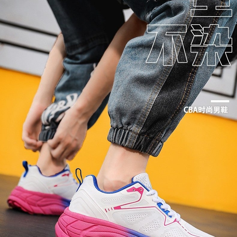Outdoor Agent Lt168 Breathable Shock Absorbing Rebound Jogging Shoes Lightweight All-Match Jumping Rope Anti-Twist Sneaker - Image 3