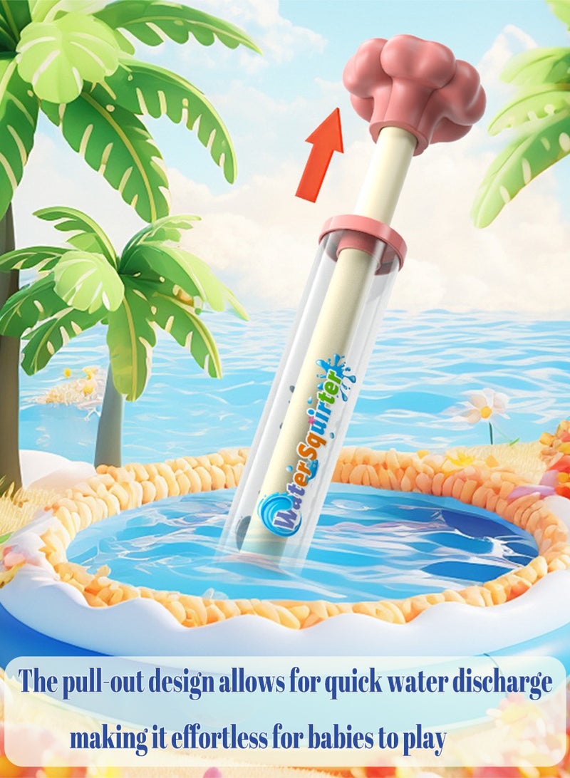 Leon Home 4 Piece Kids Water Blasters Soakers Water Gun Set for Outdoor Summer Fun, Beach, Pool & Backyard Play - Image 3