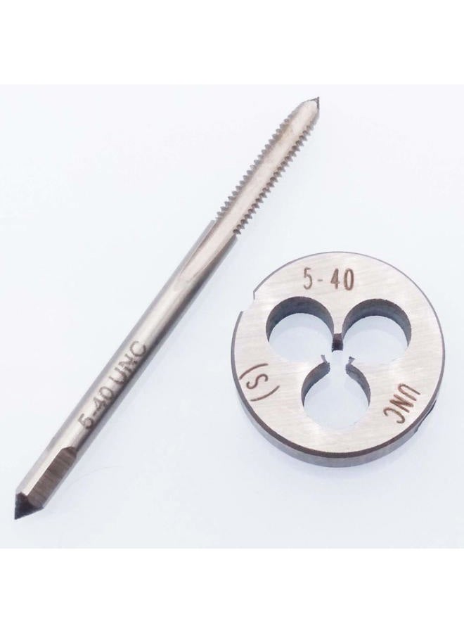 Yodaoke HSS 5-40 UNC Tap and 5-40 UNC Die Right Hand - Image 2