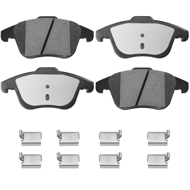 SUPLABEL Front Ceramic Disc Brake Pads HZ1375 For Volkswagen Passat Tiguan Audi Q3 Quattro Limited