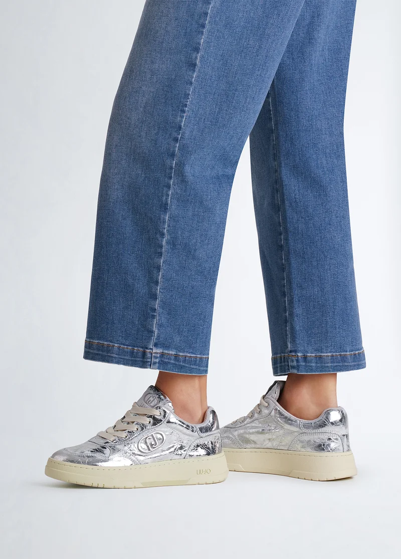 Liu Jo Distressed-effect sneakers