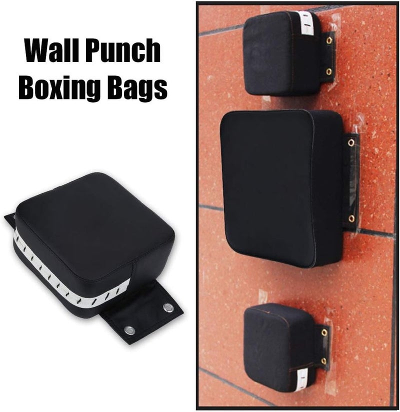 klarako Wall Punching Pad, Wall Focus Target Punch Boxing Bag PU Leather Soft Comfortable Inner Foam Pad Punching Bag Taekowndo Training Fitness Equipment for Home Gym Workout - Image 4