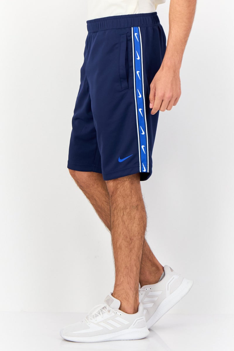 Nike Men Standard Fit Training Shorts, Navy  - Image 3