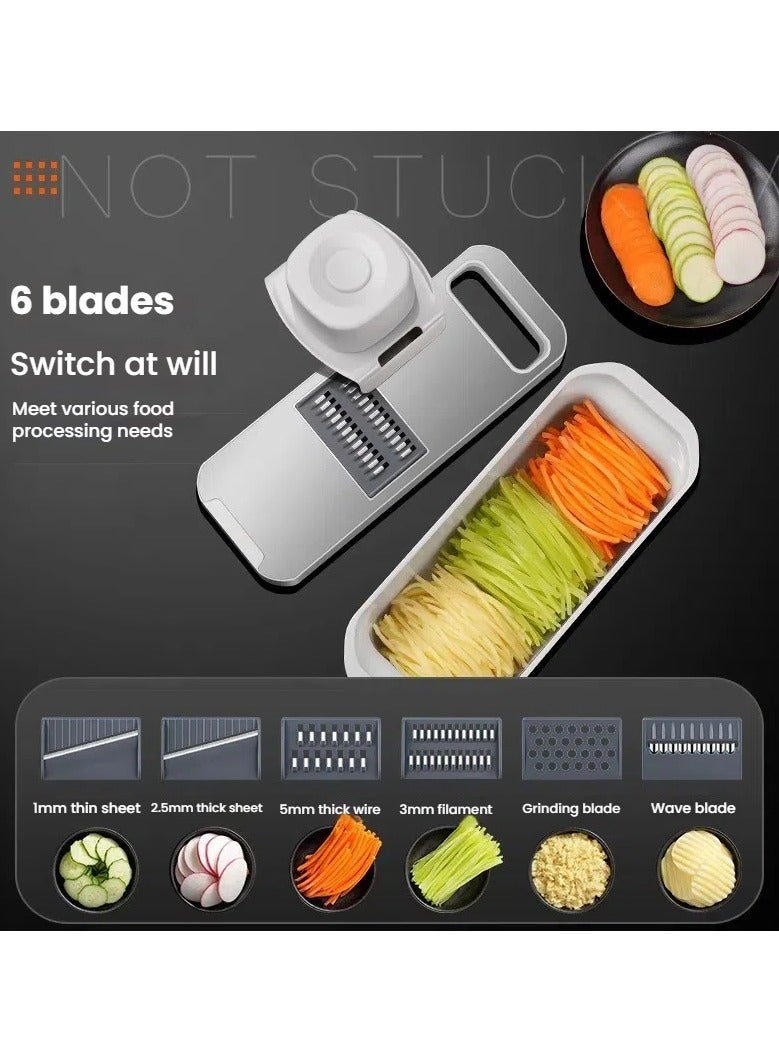 عام قاطع سببات متعدد الوظائف، تقليص البطاطس، دابس خشب، قاطع شرائح منزلي، قاطع نخاع وقطع خشب للمطبخ. - Image 2