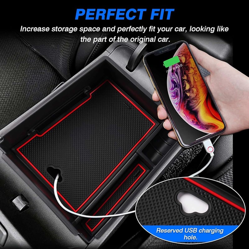 FIILINES Center Console Organizer for Hyundai Tucson 2022-2024 - Image 3