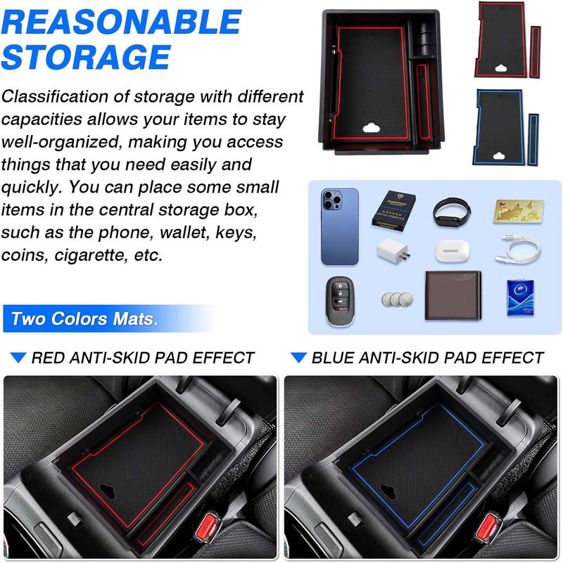 FIILINES Center Console Organizer for Hyundai Tucson 2022-2024 - Image 5