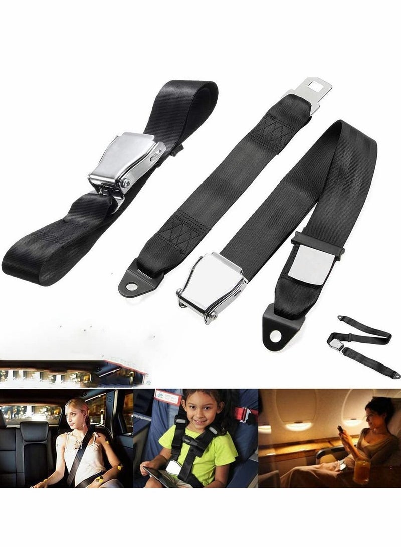 Excefore Airplane Seat Belt Extender, Adjustable Airplane Seat Seat Belt for Your Comfortable Travel (1 Pack) - Image 5