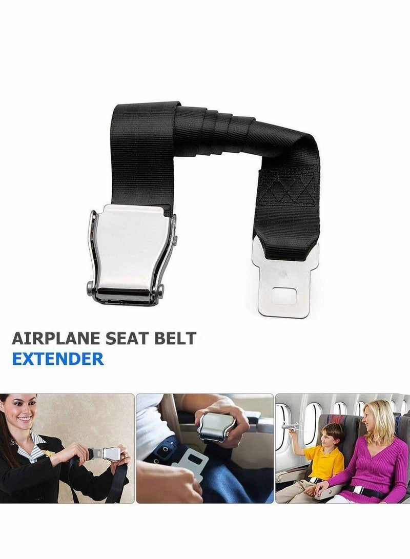 Excefore Airplane Seat Belt Extender, Adjustable Airplane Seat Seat Belt for Your Comfortable Travel (1 Pack) - Image 3