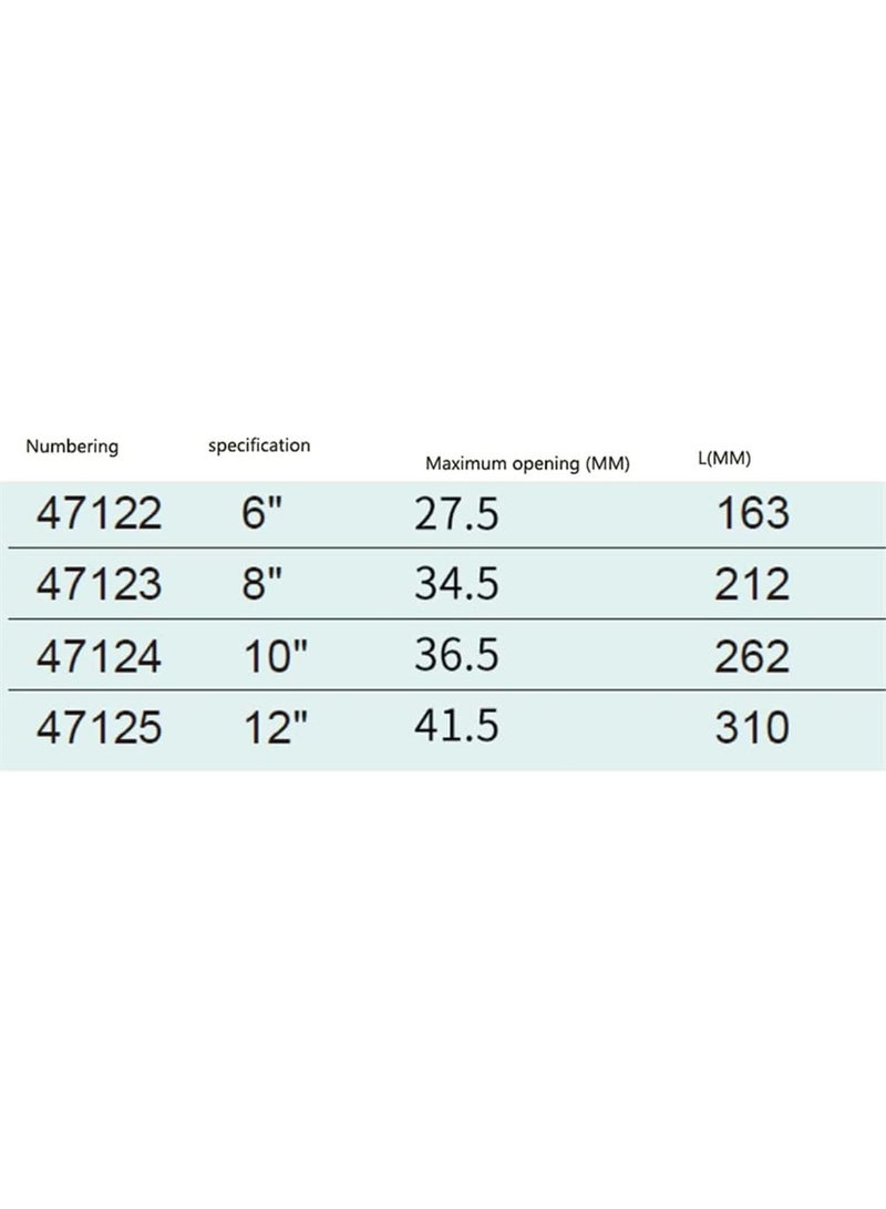 GGOOT Multifunctional Maintenance Activities Large Open Spanner Fast Large Open End Wrench Hardware Tools (Size : 6 inches) (12 inches) - Image 2