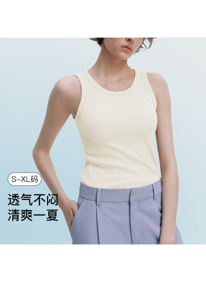 ubras Best Solid Color Camisole For Layering, Breathable And Antibacterial, Perfect For Summer Wear - Image 2