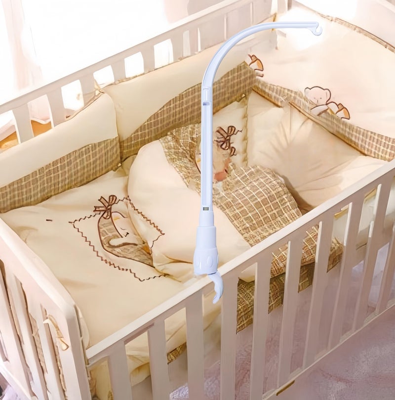 Accfore DIY 23 inches Crib Mobile Arm Nursery Mobile arm Baby Mobile Hanger, Mobile arm for Crib,The Claw Part can be Adjusted Width,DIY Toy Decoration (Crib Mobile Arm) - Image 5