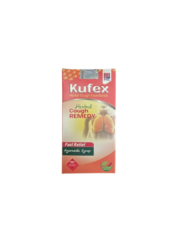 Kufex Cough Syrup 100ml Bottle - Image 1