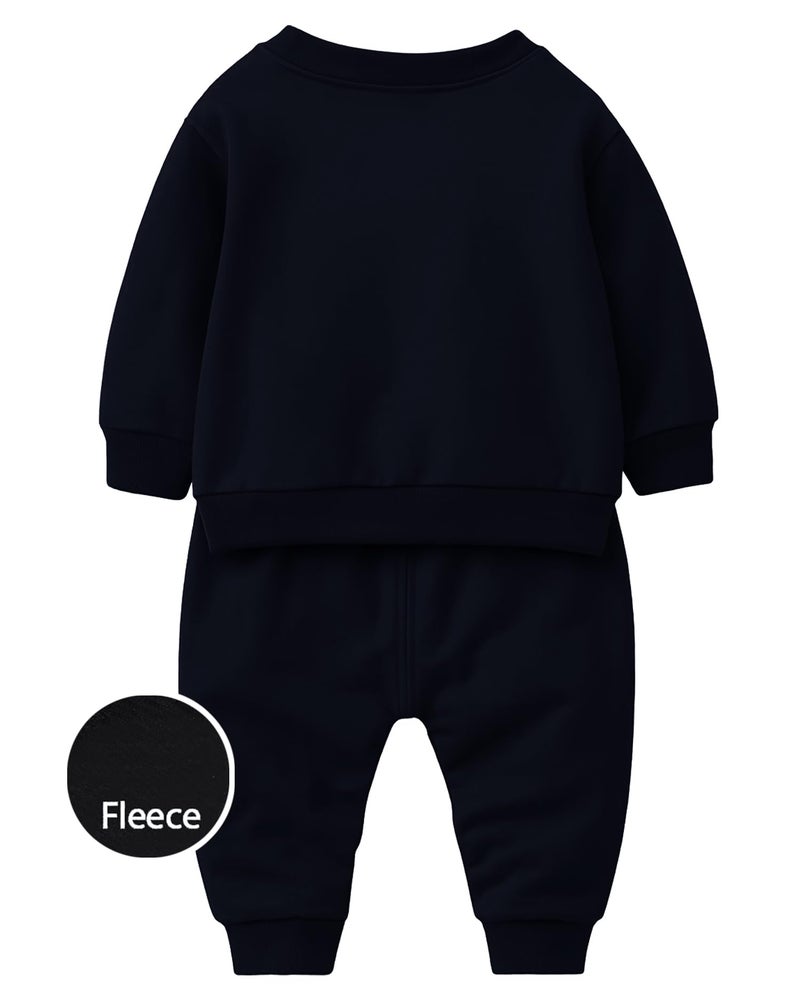 Kuchipoo Boy Winterwear Sweatshirt and Trackpant Set (KUC-PSUT-221, 6-7 Years, Multi-Colored) - Image 2