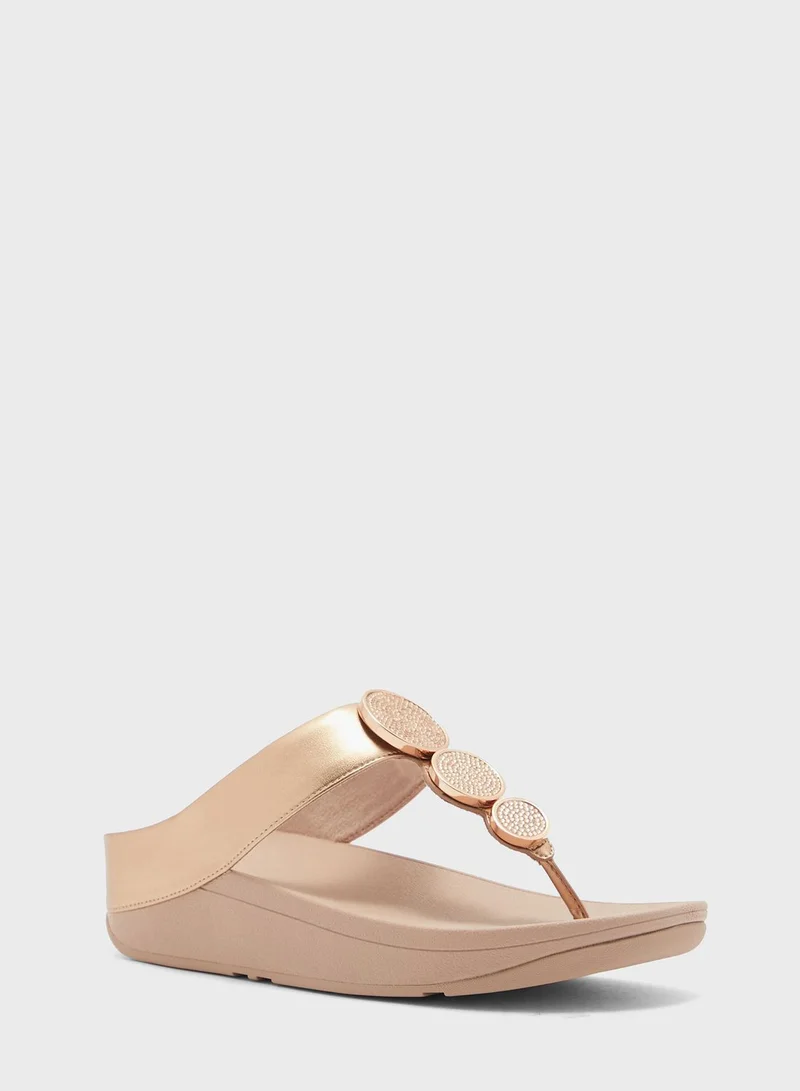 FitFlop Single Strap Wedge Sandals